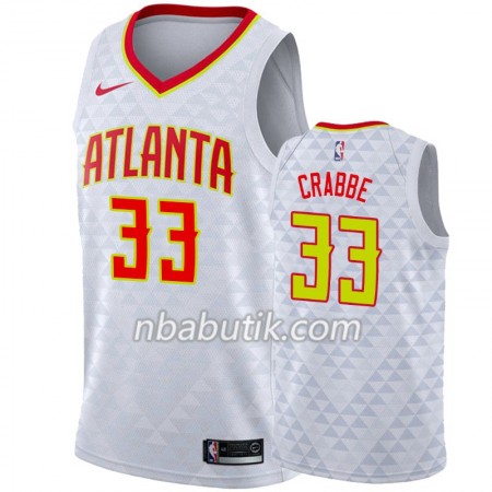 NBA Mænd Trøje Atlanta Hawks Allen Crabbe 33 Nike 2019-20 Association Edition Swingman